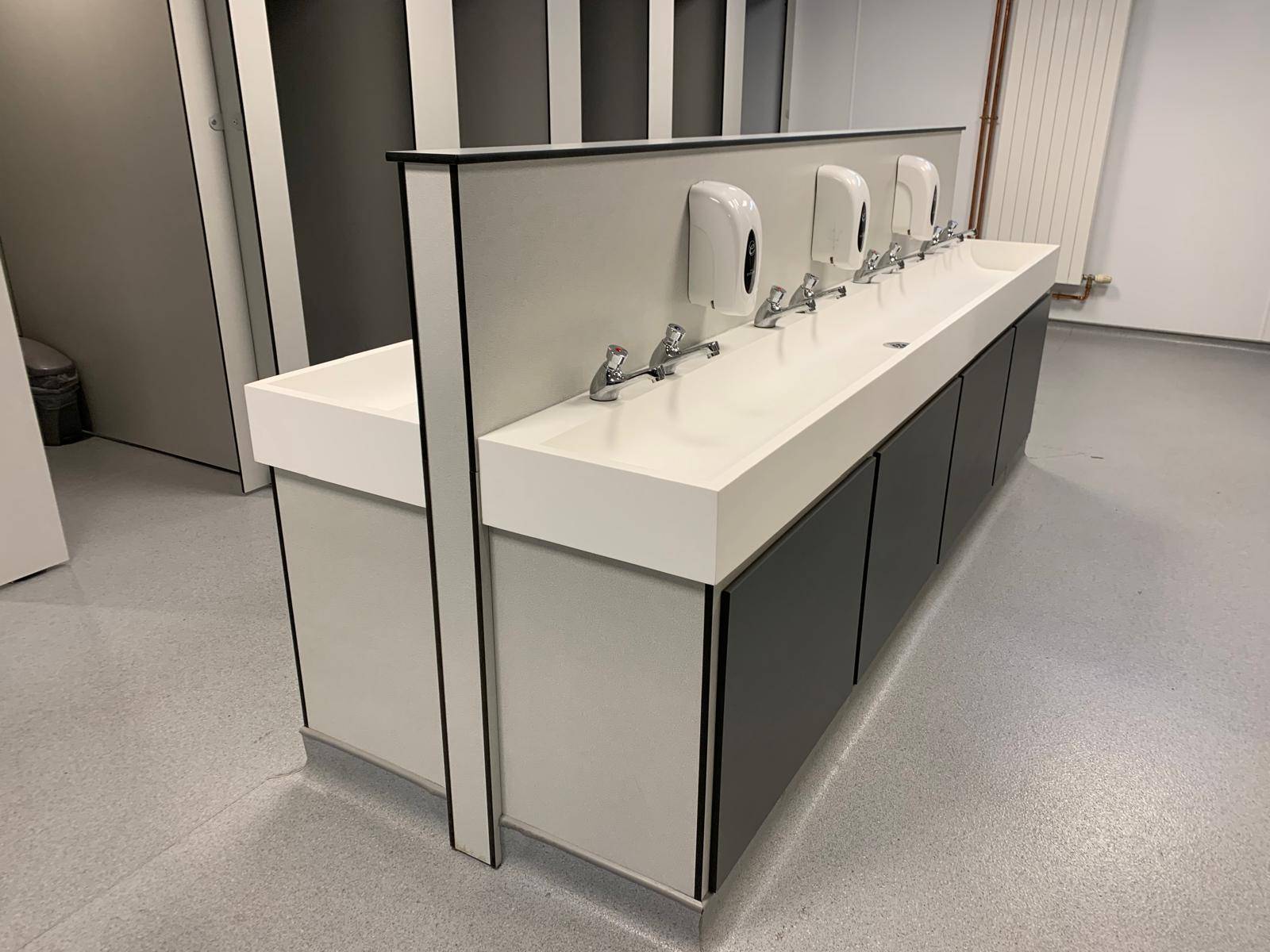 School Toilet Refurbishment Wigan - educational washroom installer Liverpool about office washroom fitting Cheshire or commercial washrooms installation Yorkshire - School and commercial washroom installation - Greater Manchester and North West