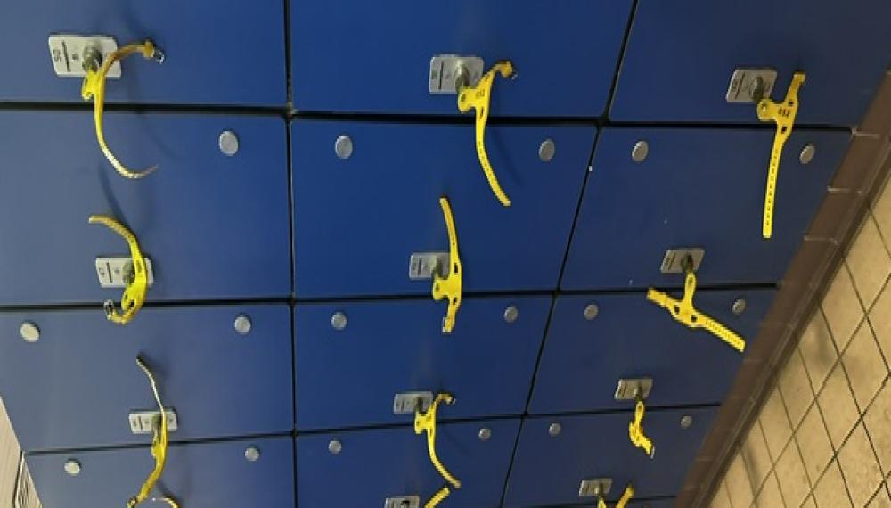 Lockers for swimming baths in Stockport, Great Manchester Lockers for swimming baths in Stockport, Great Manchester